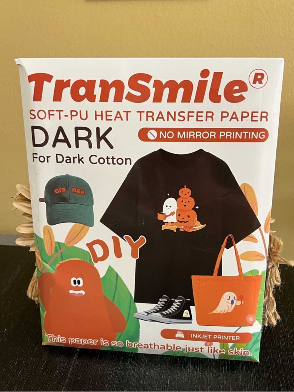 PU-Heat Transfer Paper for T Shirts 50 Sheets 8.5 x 11'' Printable Heat Trans...